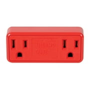 Farm Innovators Thermo Cube, 15A 120V Red Dual Electrical Outlet